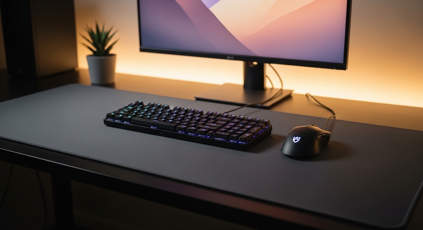J'ai testé les tapis de souris XXL : mon bureau a changé de dimension