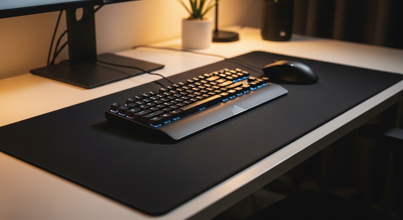 J&rsquo;ai testé les tapis de souris XXL : mon bureau a changé de dimension